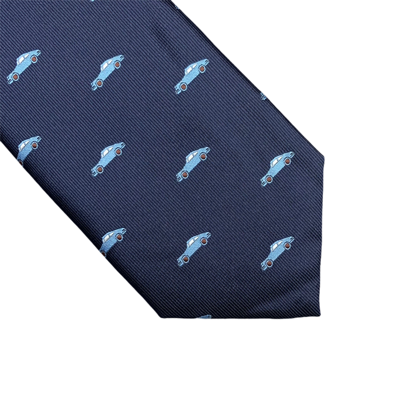Modrá kravata Sportovní automobil 911