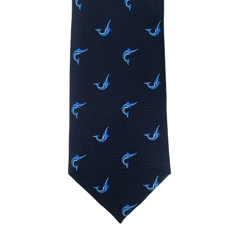 Modrá kravata Žralok I. 