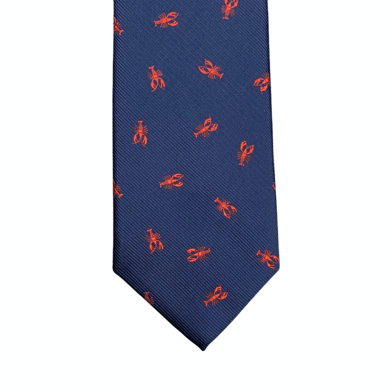 Modrá kravata Humr 