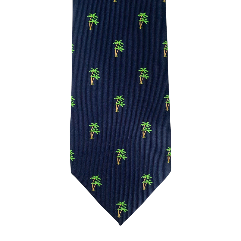 Modrá kravata Palma 