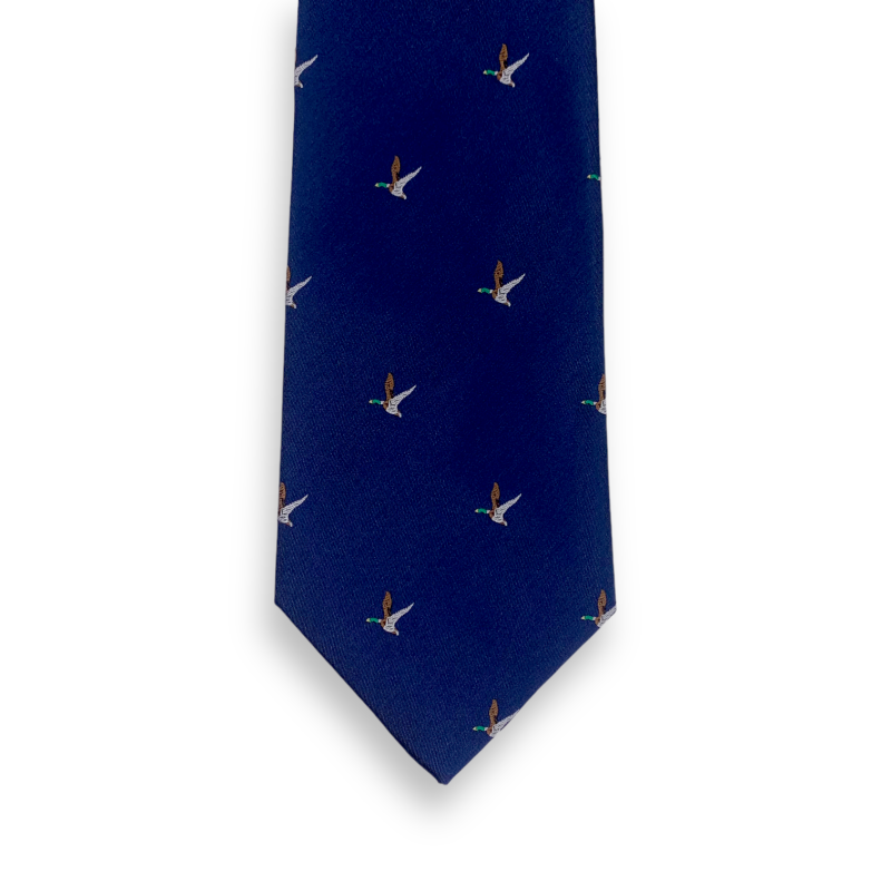 Modrá kravata Divoká kachna 