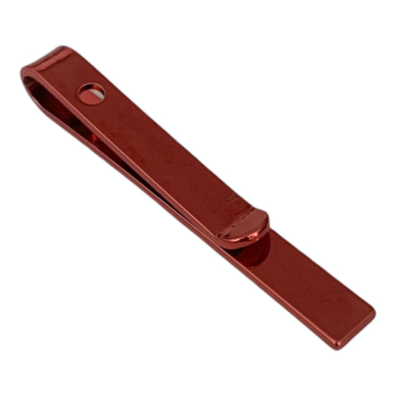 Červená spona na peníze Medium clip