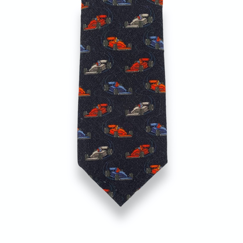 Tmavě modrá kravata Formule 1