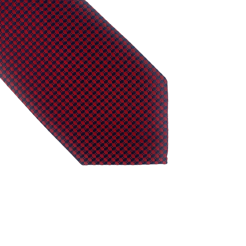 Vínovo - modrá kravata Dots