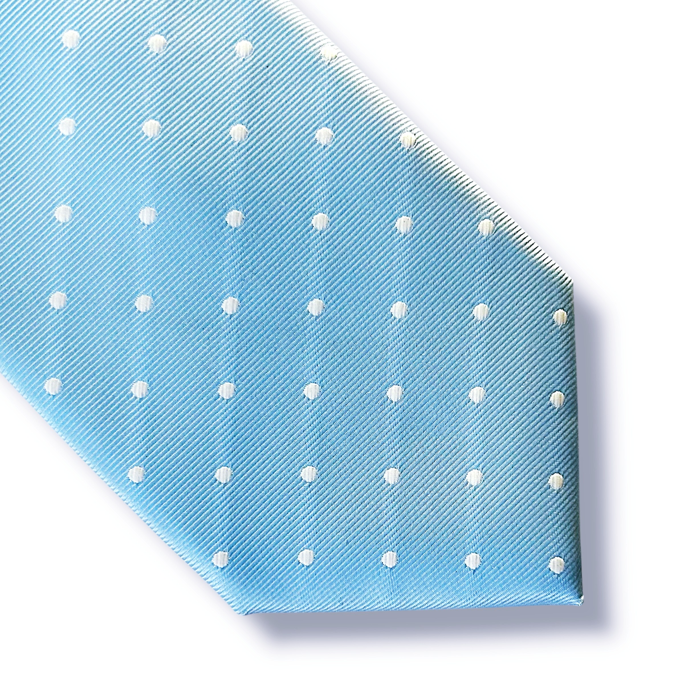 Modrá kravata + kapesníček Marks Spencer Dot  