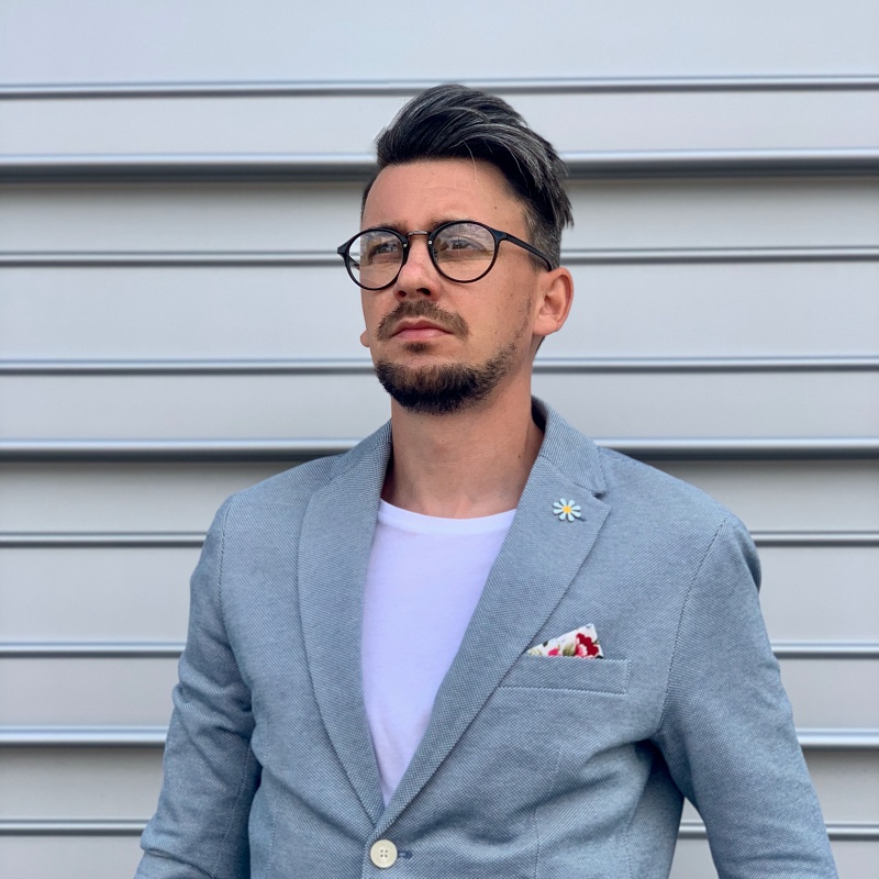 Lesklé černé čiré brýle Retro Vintage 