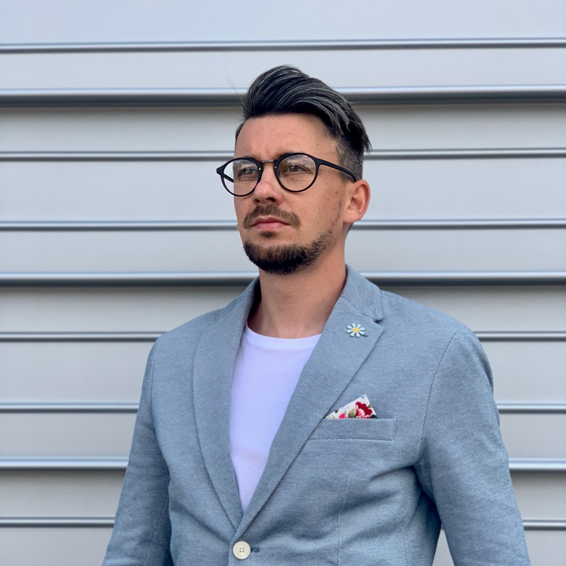 Matné černé čiré brýle Retro Vintage 