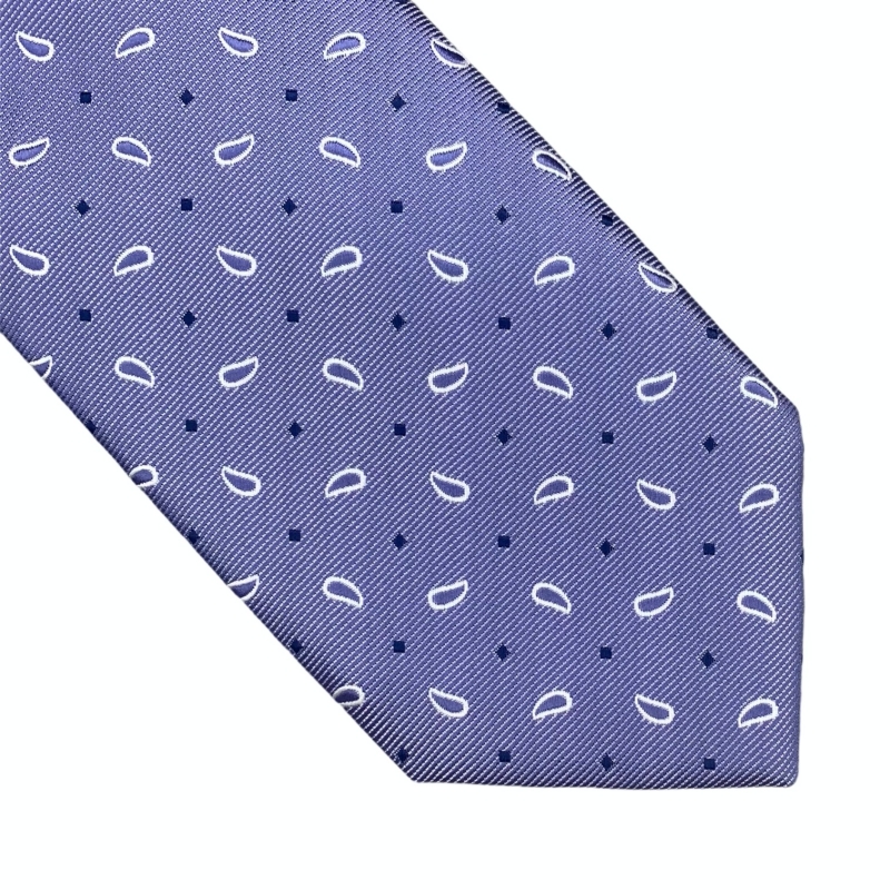 Fialová kravata Kapka 