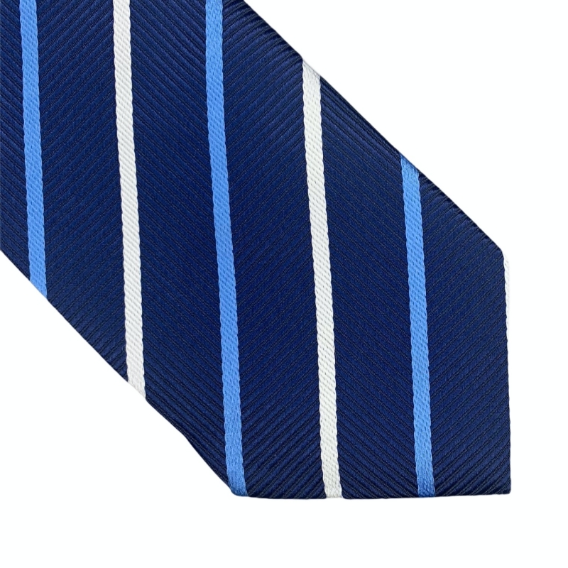 Modrá kravata Blue stripes