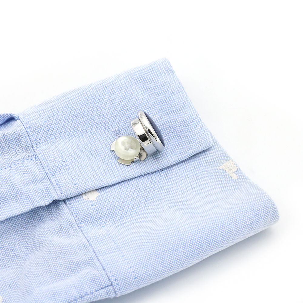 Ozdoba na knoflíčky košile Blue Stone 