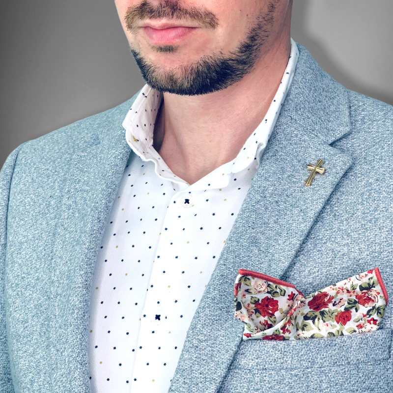 Brož zlatý Kříž 