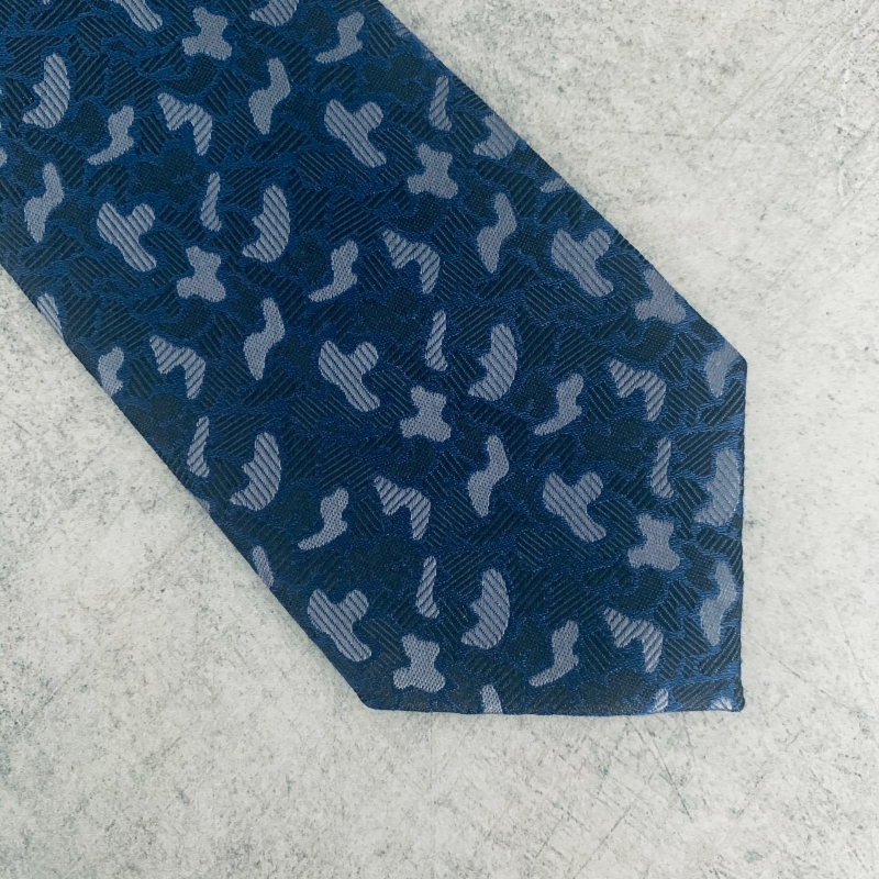 Modrá kravata Blažek Camo