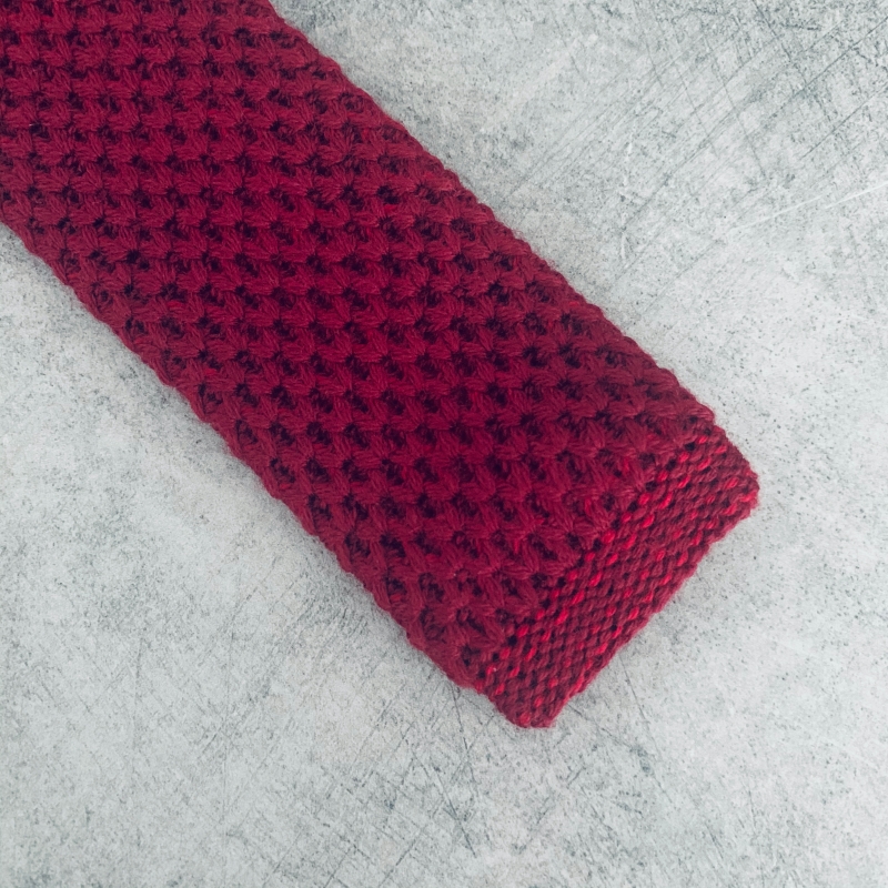 Rudá kravata Blažek Knit 