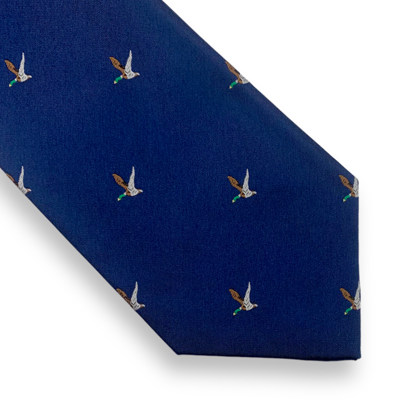 Modrá kravata Divoká kachna 