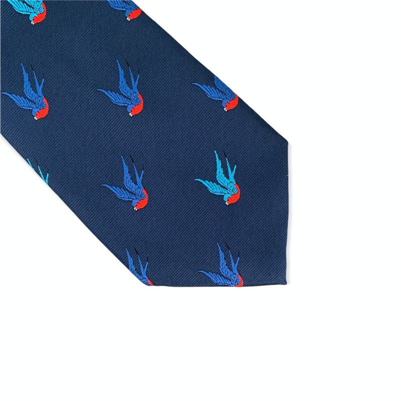 Modrá kravata Vlaštovka 