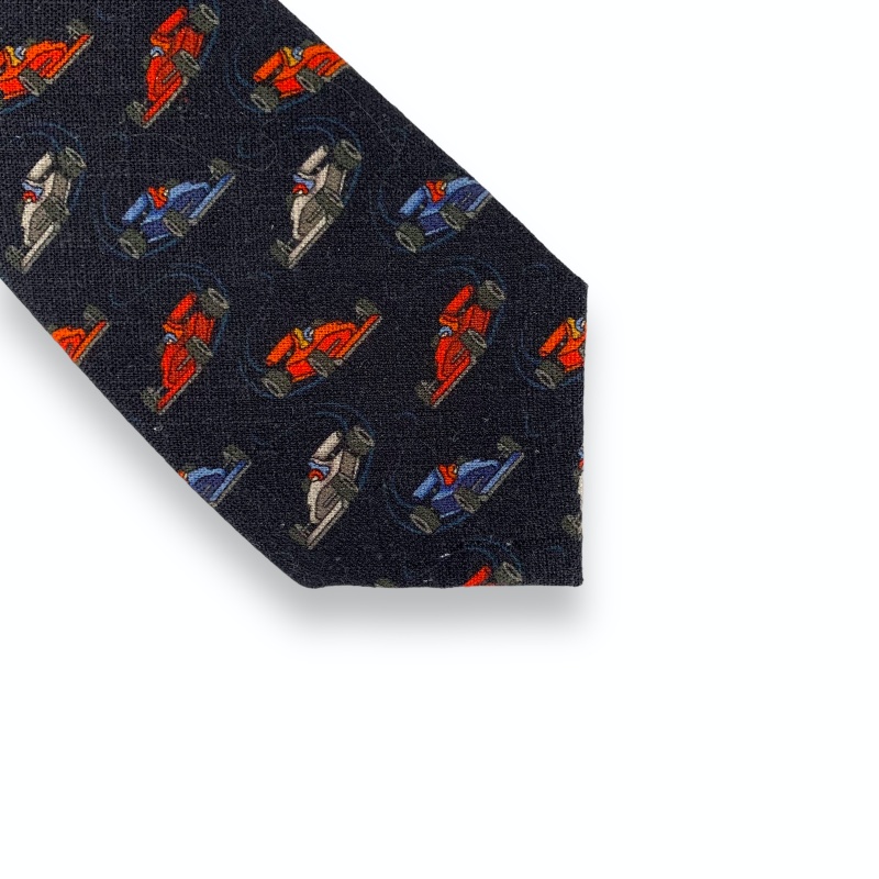 Tmavě modrá kravata Formule 1