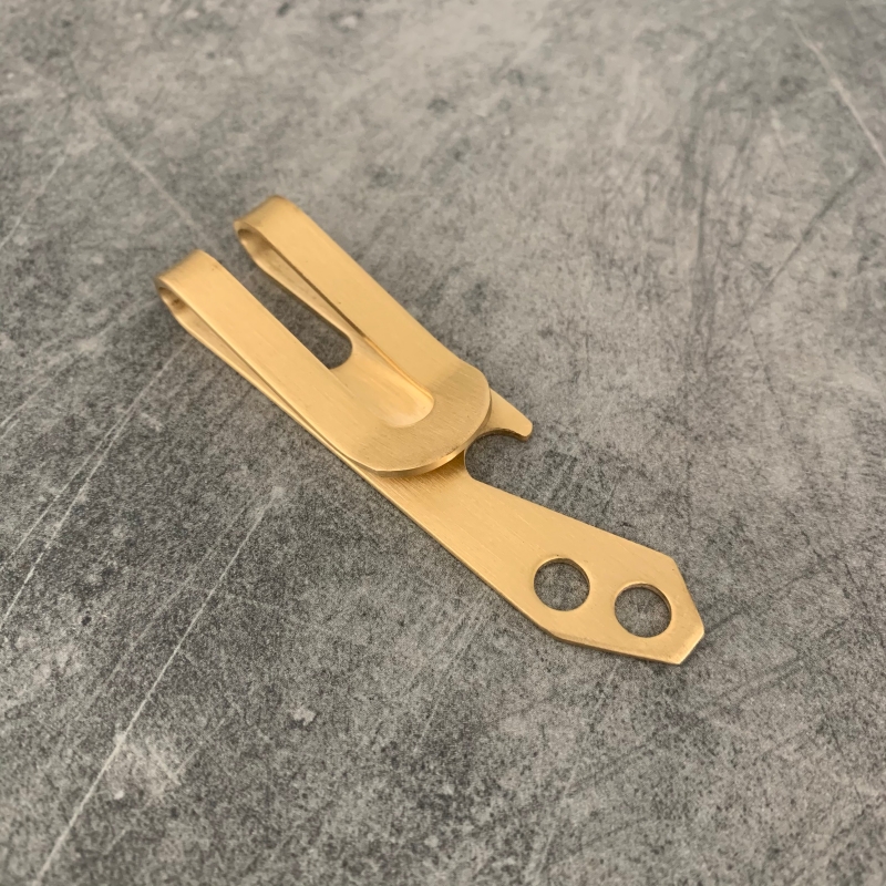 Zlatá spona na peníze 3 v 1