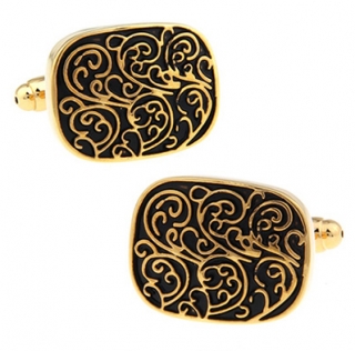 Manžetové knoflíčky Fashion Zlatý ornament