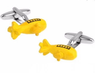 Manžetové knoflíčky Žlutá ponorka 