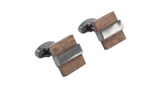 Manžetové knoflíčky Wood clip
