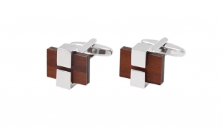 Manžetové knoflíčky Wood clips