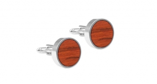 Manžetové knoflíčky Wood Bubinga