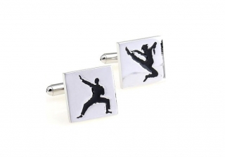 Manžetové knoflíčky Karate 