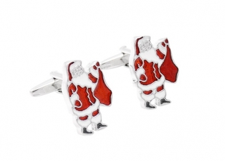 Manžetové knoflíčky Santa Claus