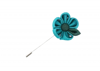 Tyrkysová brož Flower Arrow