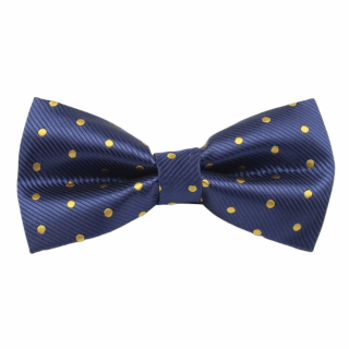 Modrý motýlek Gold dot 