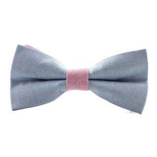 Motýlek Cotton modro - červený