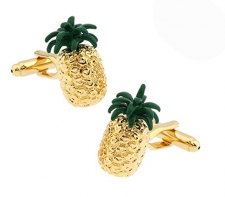 Manžetové knoflíčky Ananas 