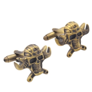 Manžetové knoflíčky Mechanic skulls 