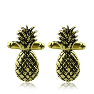 Manžetové knoflíčky Ananas vintage 