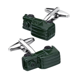 Manžetové knoflíčky Vojenský jeep 