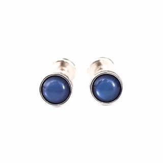 Manžetové knoflíčky Fashion Perla WHT-BLUE