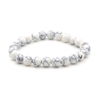 Bílý náramek Onyx 