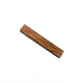 Dřevěná spona na kravatu Wood Brown 