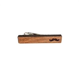 Dřevěná spona na kravatu Wood Knír