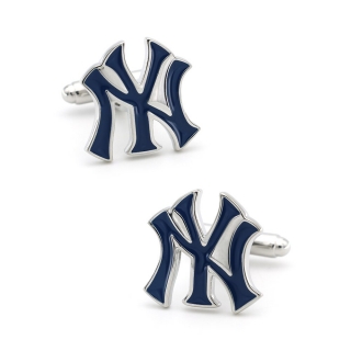 Manžetové knoflíčky New York Yankees logo 