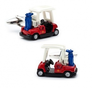 Manžetové knoflíčky Golfový vozík 