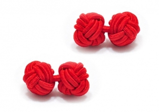 LMK Manžetové knoflíčky Ball - červené