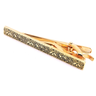 Spona na kravatu Gold ornaments 