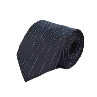 Černá kravata Dots