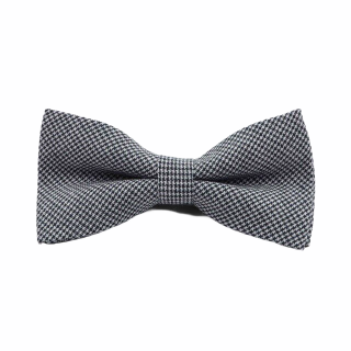 Modro - bílý motýlek Houndstooth