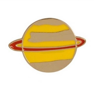 Brož Planeta Saturn 