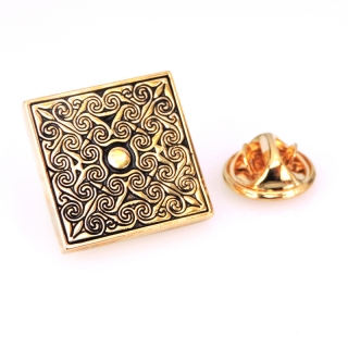 Brož Luxury Gold ornament 