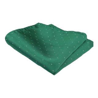 Zelený kapesník do saka Dot