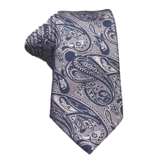 Růžovo - modrá kravata Marks Spencer Vintage