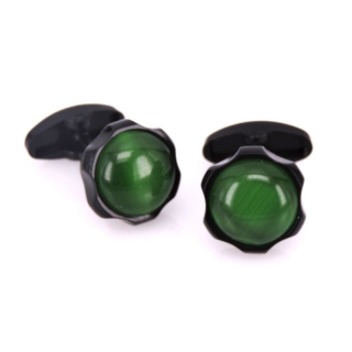 Manžetové knoflíčky Nut green 